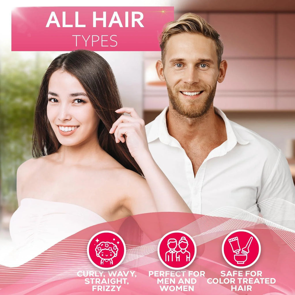 Rice Water Shampoo and Conditioner Set Sulfate Free for Thin and Fine Hair