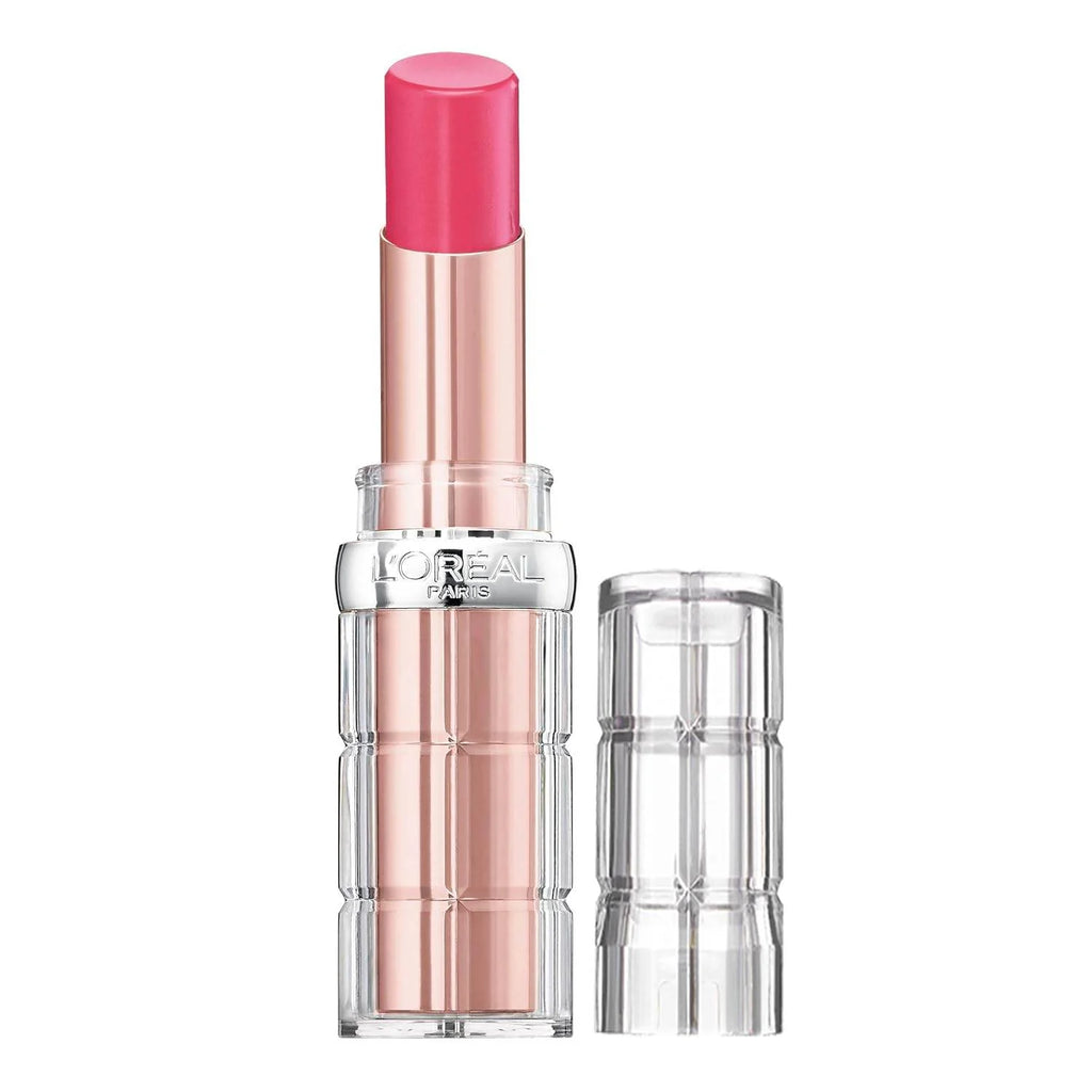 L'Oreal Paris Makeup Colour Riche Plump and Shine Lipstick, for Glossy, Radiant, Visibly Fuller Lips with an All-Day Moisturized Feel, 106 Pitaya Plump, 0.1 Oz.