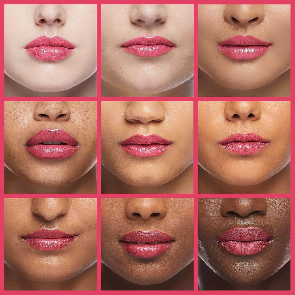 L'Oreal Paris Makeup Colour Riche Plump and Shine Lipstick, for Glossy, Radiant, Visibly Fuller Lips with an All-Day Moisturized Feel, 106 Pitaya Plump, 0.1 Oz.