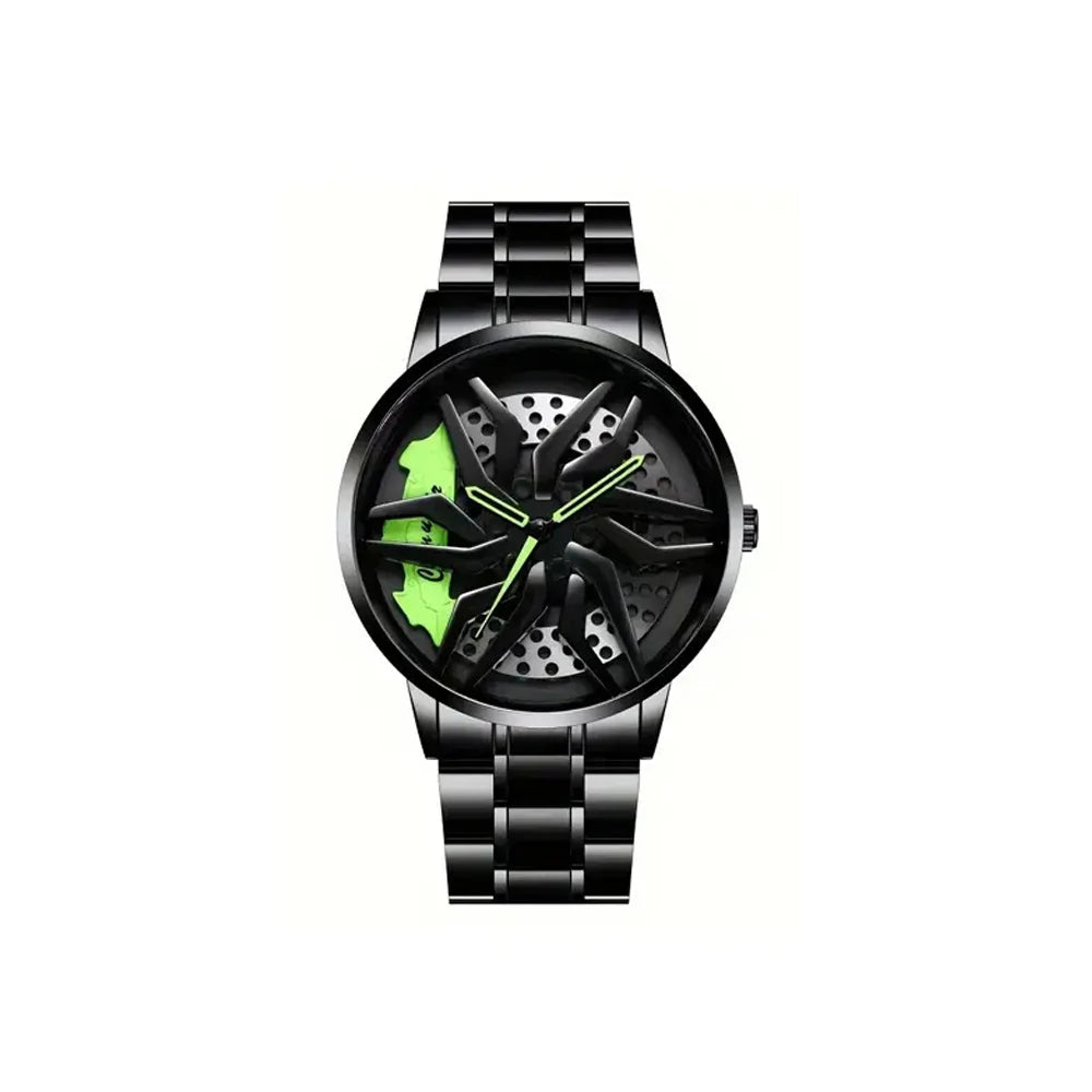 New men's watch with business style, high-end temperament, mature and handsome style, versatile trend, luminous quartz watch