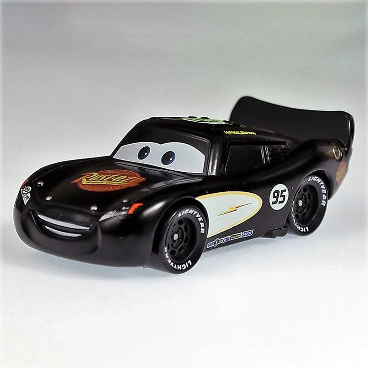 Disney Pixar Cars 2 3 Lightning Mcqueen The King Frank Race Div Fritter Miss Alloy Model Car 1:55 Vehicles Boy Toy For Children