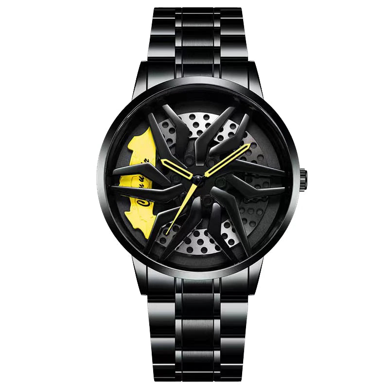 New men's watch with business style, high-end temperament, mature and handsome style, versatile trend, luminous quartz watch