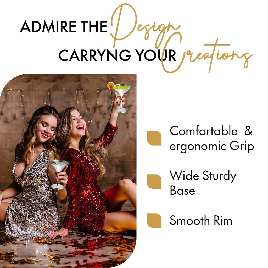 Appreciation Gifts for Couples – Couples Gifts Set with Martini Wine Glasses Glass Charms – Practical and Cute Couple Gifts for Anniversary Wedding Engagement